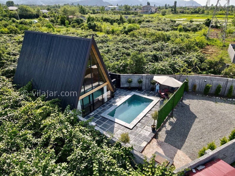 عکس شماره 767184 - کلبه چوبی با استخر روباز آبگرم رامسر - 