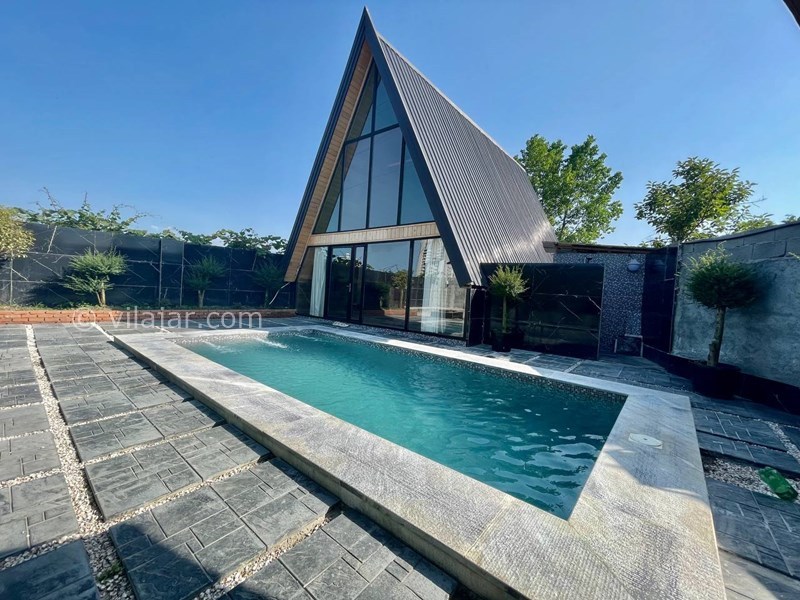 عکس شماره 767185 - کلبه چوبی با استخر روباز آبگرم رامسر - 