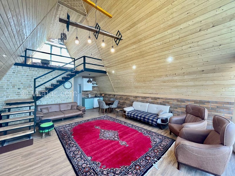 عکس شماره 767187 - کلبه چوبی با استخر روباز آبگرم رامسر - 