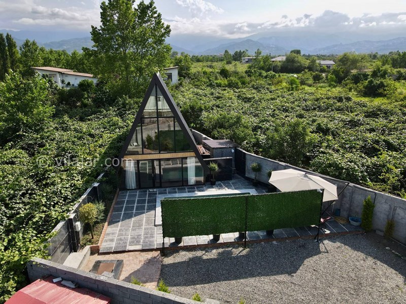 عکس شماره 767192 - کلبه چوبی با استخر روباز آبگرم رامسر - 