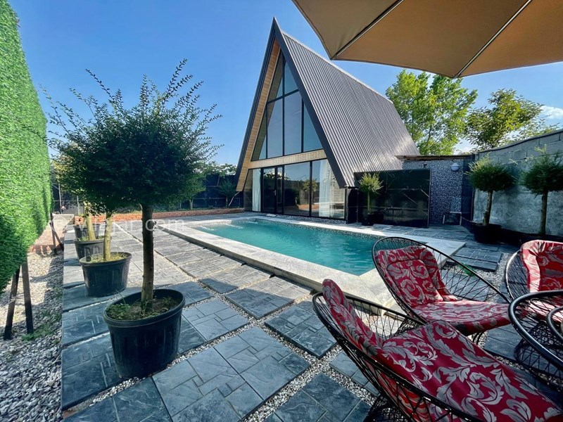 عکس شماره 767193 - کلبه چوبی با استخر روباز آبگرم رامسر - 