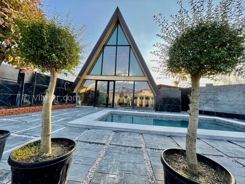 عکس شماره 767196 - کلبه چوبی با استخر روباز آبگرم رامسر - 