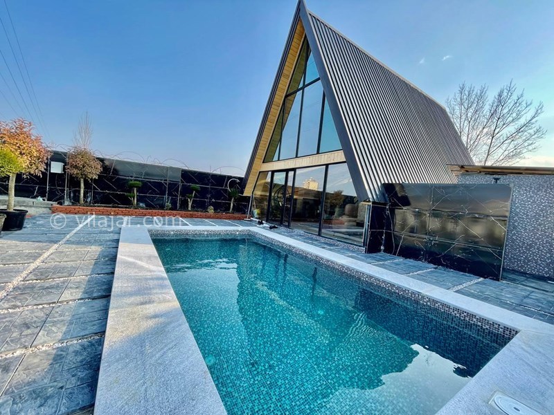 عکس شماره 767197 - کلبه چوبی با استخر روباز آبگرم رامسر - 