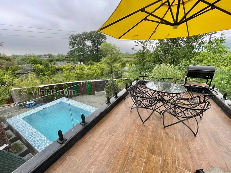 عکس شماره 767997 - کلبه چوبی استخر روباز نزدیک رامسر - 