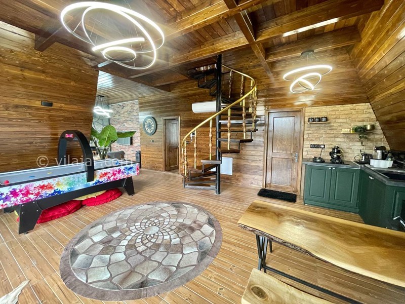 عکس شماره 768011 - کلبه چوبی استخر روباز نزدیک رامسر - 