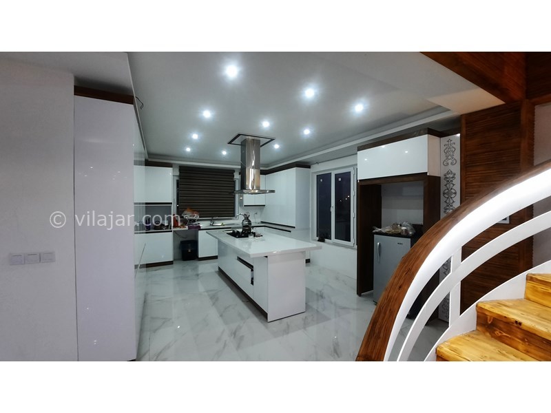 عکس شماره 768417 - ویلا جنگلی دوبلکس نزدیک نمک آبرود - آشپزخانه اوپن ط اول