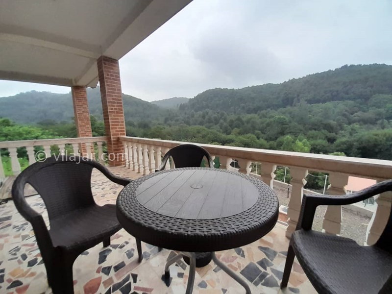 عکس شماره 768734 - ویلا در دل جنگل بلوکات رودبار - تراس بالا