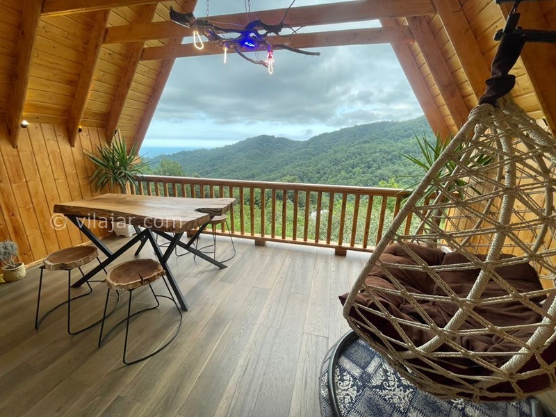 عکس شماره 768989 - کلبه چوبی جنگلی در جاده جواهرده - 