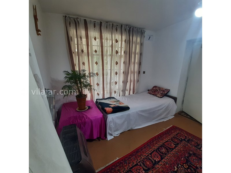 عکس شماره 769082 - اجاره ویلا ییلاقی در طرقبه مشهد - تخت ۱ نفره با ملحفه سفید