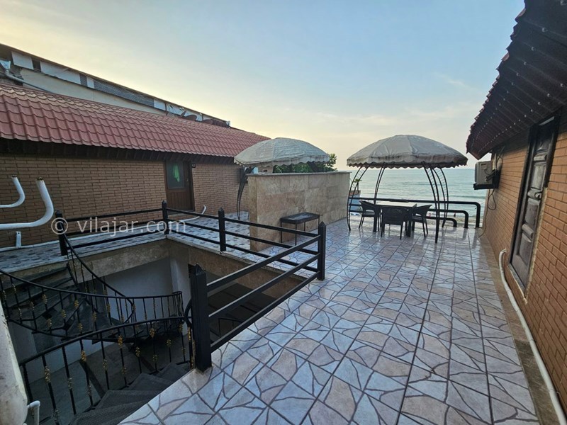 عکس شماره 769455 - اجاره اقامتگاه ساحلی نوشهر - تراس ویلا