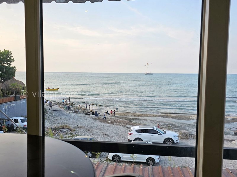 عکس شماره 769457 - اجاره اقامتگاه ساحلی نوشهر - نمای دریا از داخل سویت