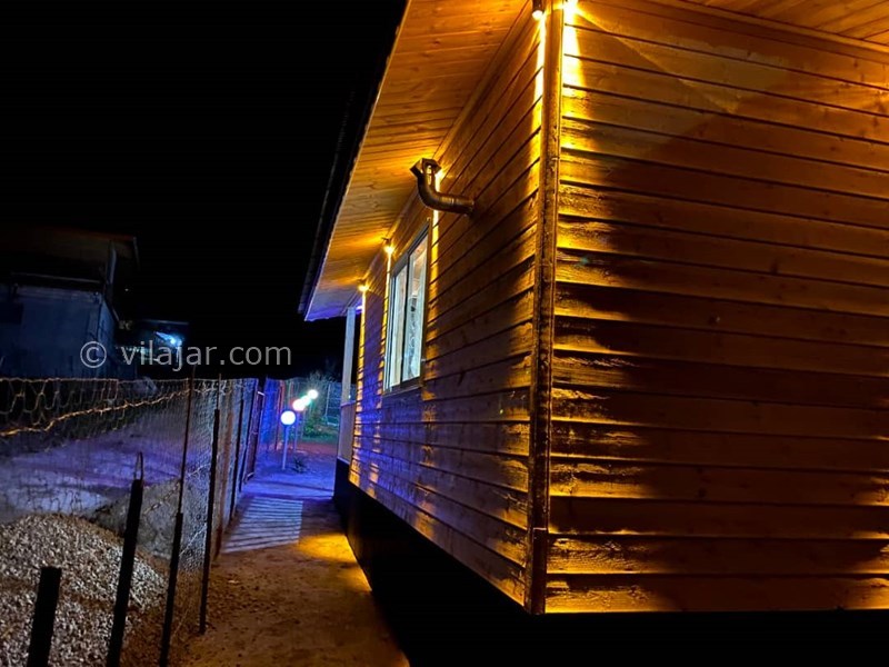 عکس شماره 769860 - اجاره کلبه چوبی جنگلی در ماسال - راهروی پارکینگ