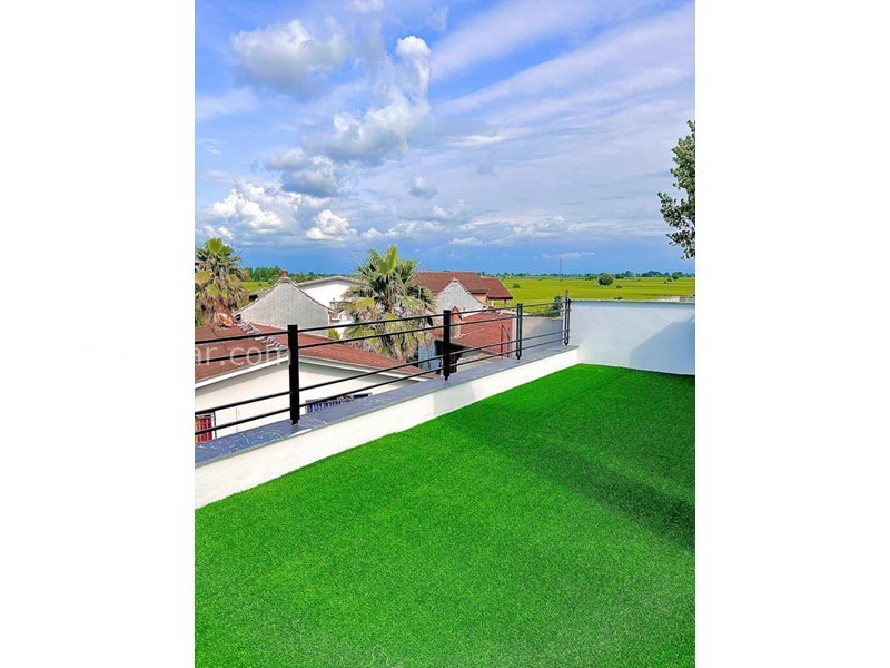 عکس شماره 770199 - اجاره ویلا با استخر روباز در سرخرود - روف