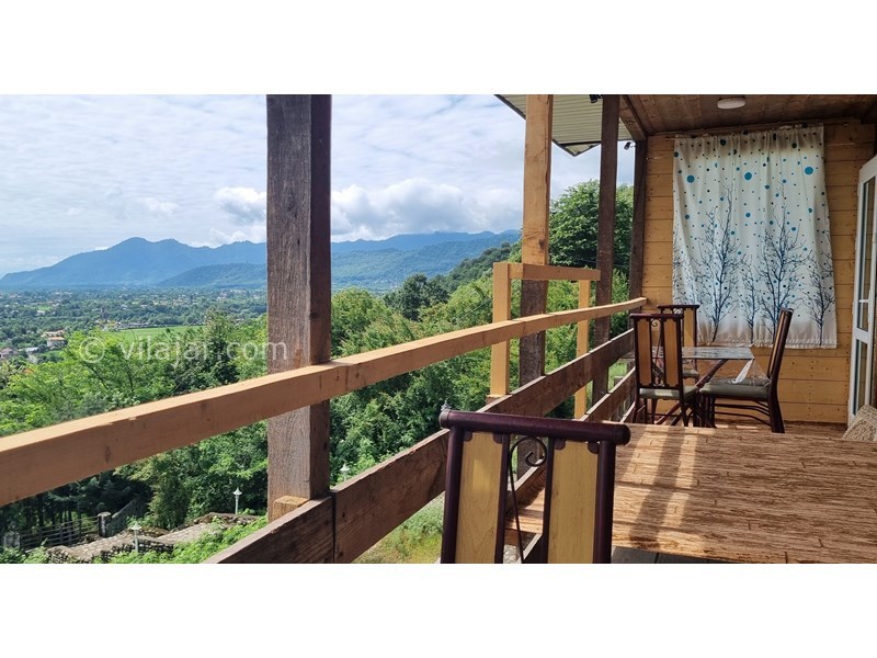 عکس شماره 771393 - اجاره ویلا چوبی در بام سبز ماسال - 