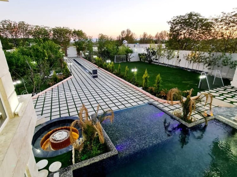 عکس شماره 771582 - ویلا نزدیک کردان با 2 استخر آبگرم - 