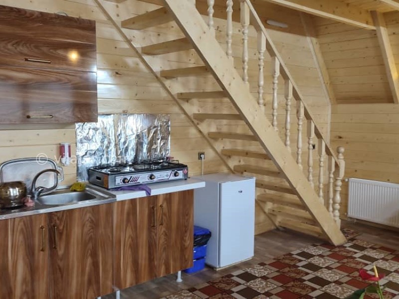 عکس شماره 772068 - کلبه چوبی سوییسی با استخر در بابل - 