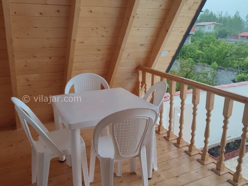 عکس شماره 772078 - کلبه چوبی سوییسی با استخر در بابل - 