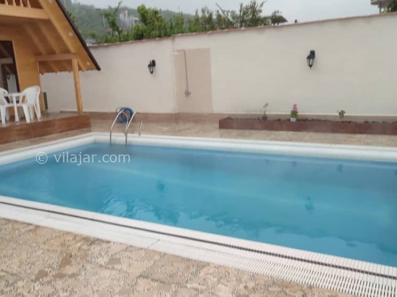 عکس شماره 772088 - کلبه چوبی سوییسی با استخر در بابل - 
