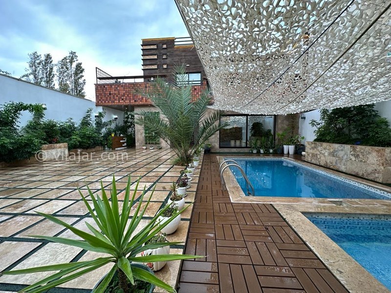 عکس شماره 773584 - اجاره ویلا استخر روباز محمودآباد - 