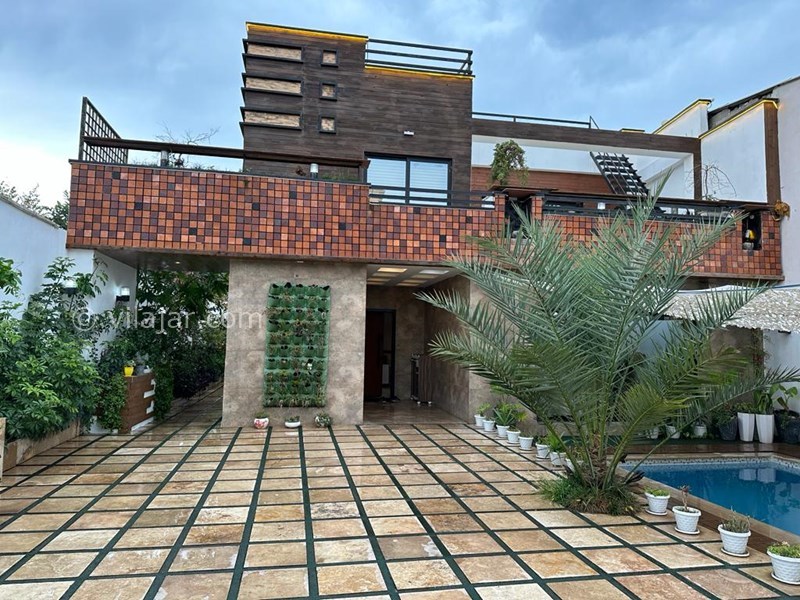 عکس شماره 773586 - اجاره ویلا استخر روباز محمودآباد - 