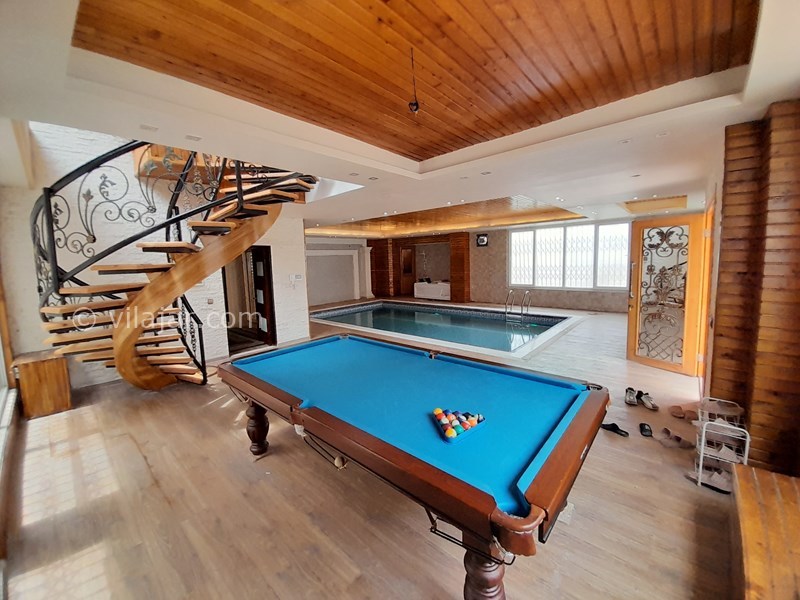 عکس شماره 774047 - اجاره ویلا با استخر سرپوشیده نور - 