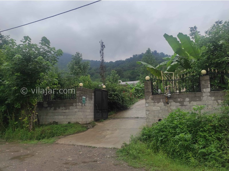 عکس شماره 775693 - اجاره اقامتگاه در ماسال - درب ورودی ویلا 