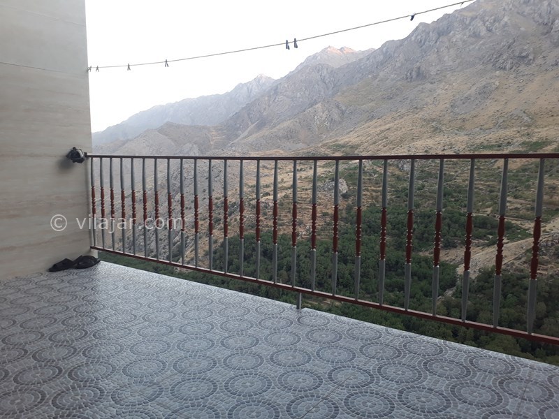 عکس شماره 778047 - اقامتگاه ژین در هورامان مریوان - بالکن یا تراس