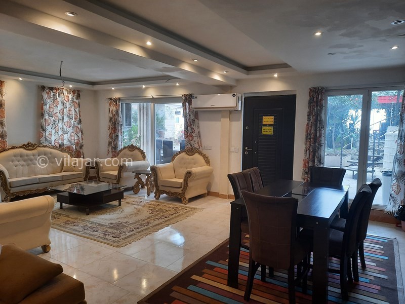 عکس شماره 778503 - اجاره 3 خوابه همکف روبه دریا -