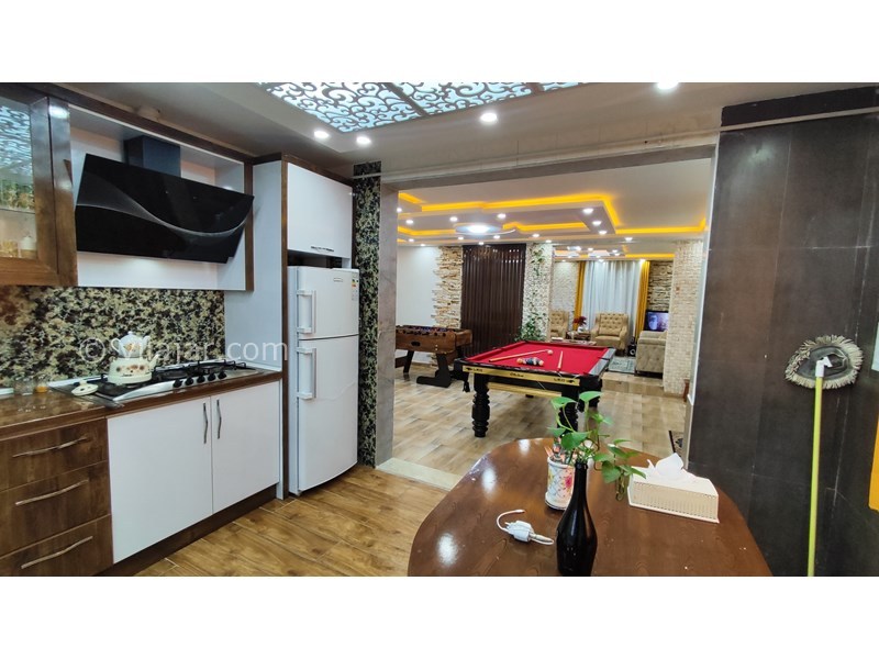 عکس شماره 778831 - اجاره ویلا با استخر سرپوشیده انزلی - نمای آشپزخانه مجهز و پذیرایی 