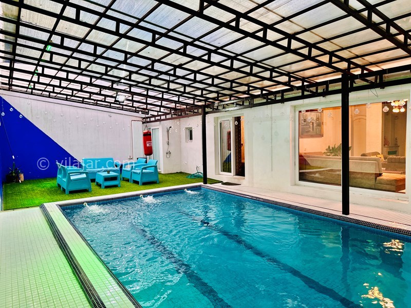 عکس شماره 781854 - اجاره ویلا باغ استخردار متل قو - استخر آبگرم