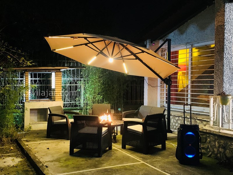 عکس شماره 781867 - اجاره ویلا باغ استخردار متل قو - آتشگاه و میز و صندلی 