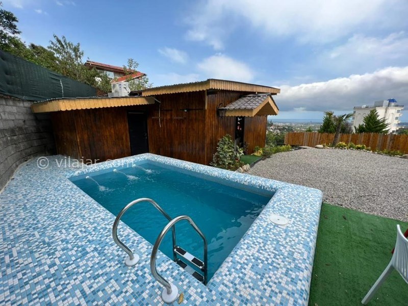 عکس شماره 783563 - کلبه چوبی با استخر آبگرم اربکله رامسر - 