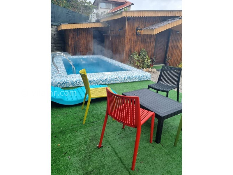 عکس شماره 783570 - کلبه چوبی با استخر آبگرم اربکله رامسر - 