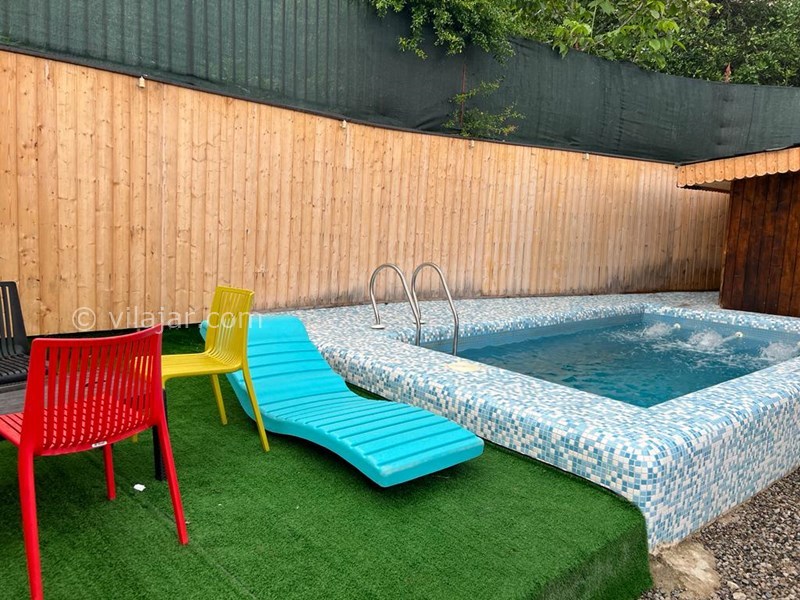 عکس شماره 783584 - کلبه چوبی با استخر آبگرم اربکله رامسر - 