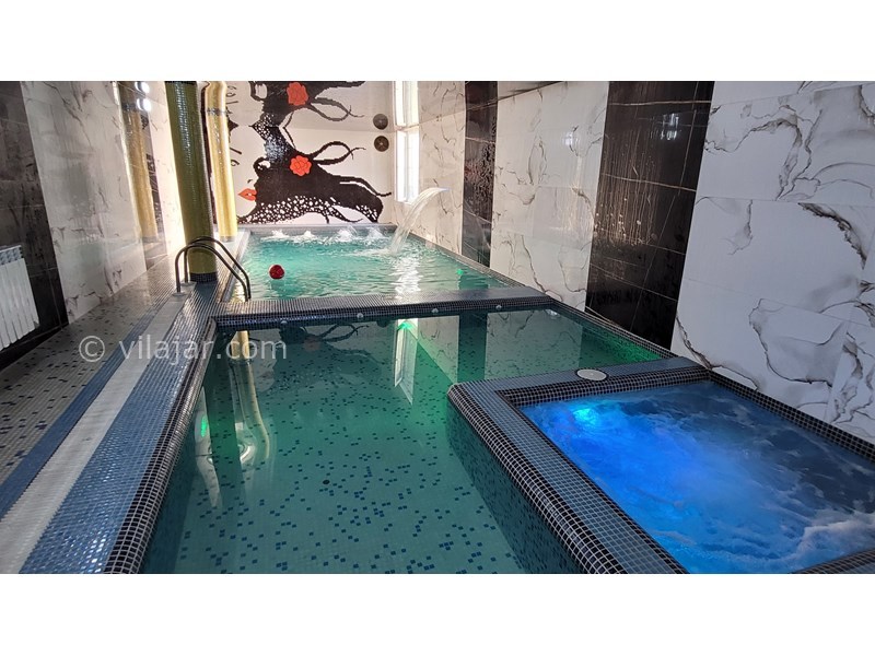 عکس شماره 783927 - اجاره ویلا با 2 استخر آبگرم در چالوس - 