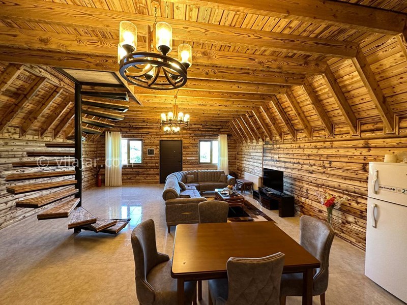 عکس شماره 784550 - ویلا چوبی با استخر سرپوشیده رامسر - 