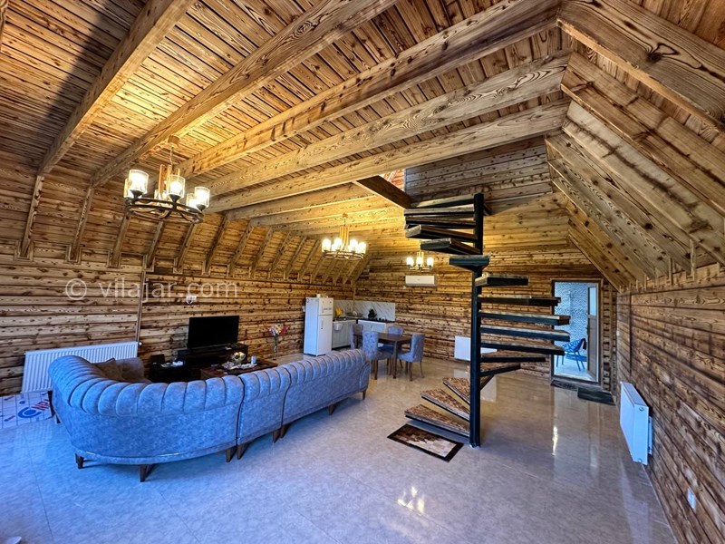 عکس شماره 784560 - ویلا چوبی با استخر سرپوشیده رامسر - 