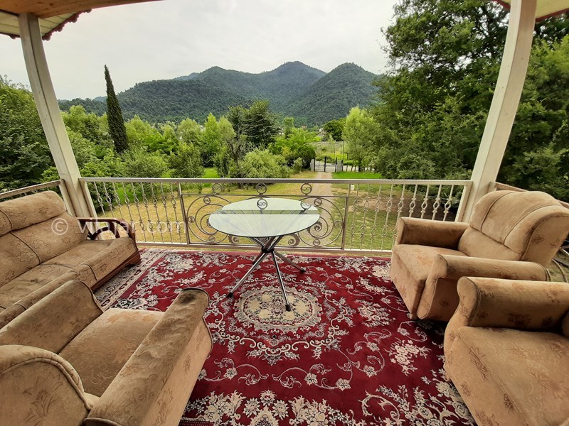 عکس شماره 786517 - اجاره ویلا جنگلی در ماسال تاسکوه - تراس جنوبی