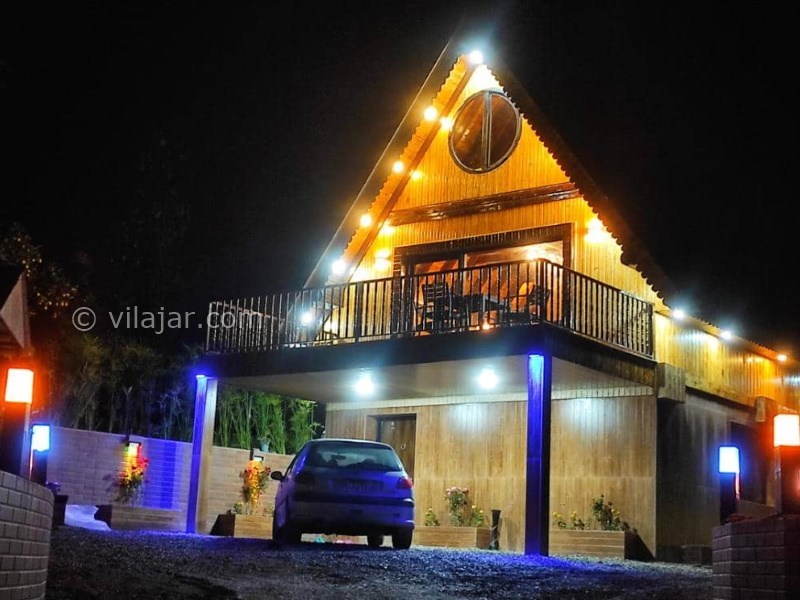 عکس شماره 787339 - کلبه چوبی سوئیسی با استخر رامسر - 