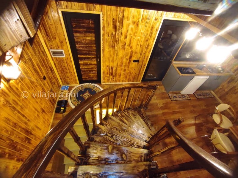 عکس شماره 787345 - کلبه چوبی سوئیسی با استخر رامسر - 