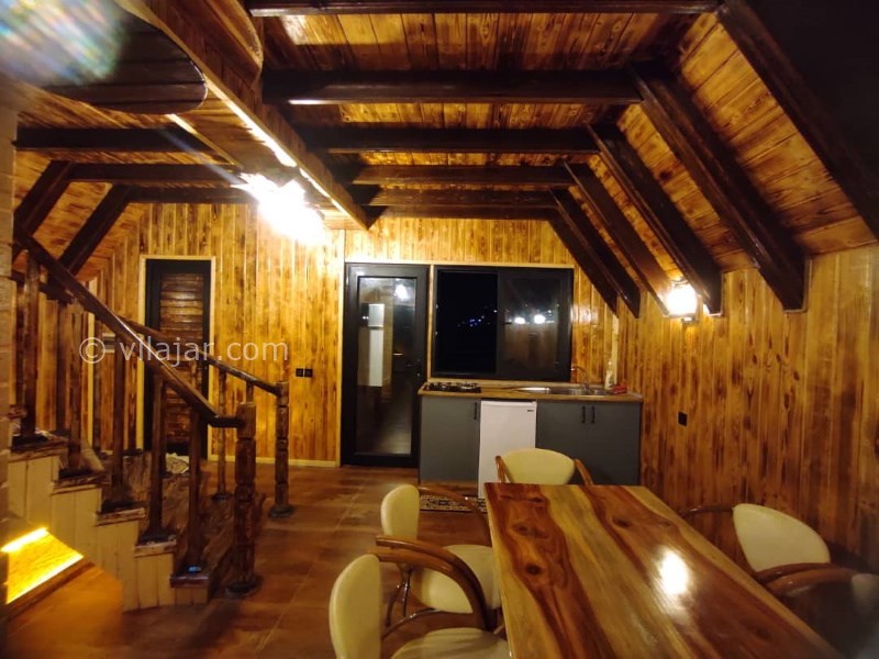 عکس شماره 787346 - کلبه چوبی سوئیسی با استخر رامسر - 