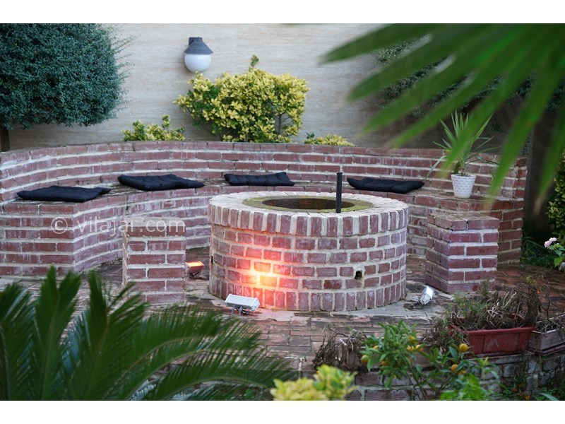 عکس شماره 789302 - اجاره ویلا با استخر و بیلیارد شیرود - آتشگاه و آبنما با نورپردازی و محیط زیبا