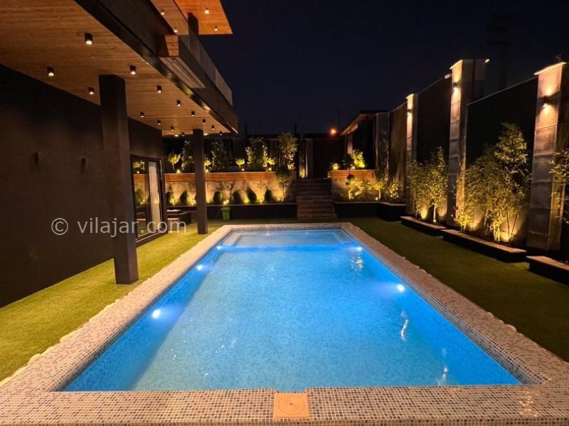 عکس شماره 789528 - اجاره ویلا با استخر روباز آبگرم رودهن - 