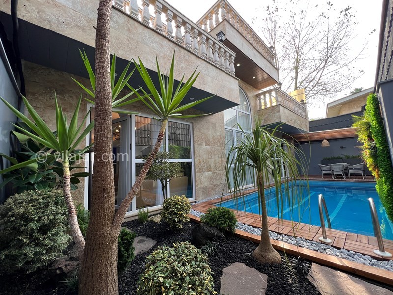 عکس شماره 789660 - ویلا رامسر با استخر آبگرم و بیلیارد - 