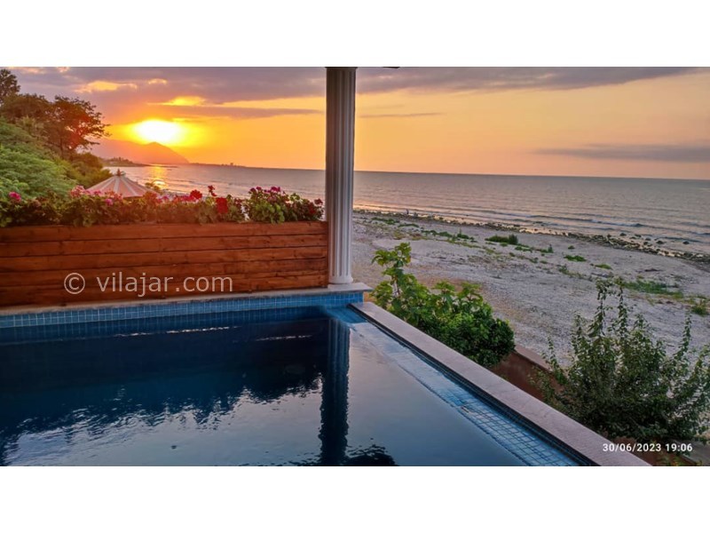 عکس شماره 789782 - ویلا با استخر آبگرم لب دریا رامسر - 