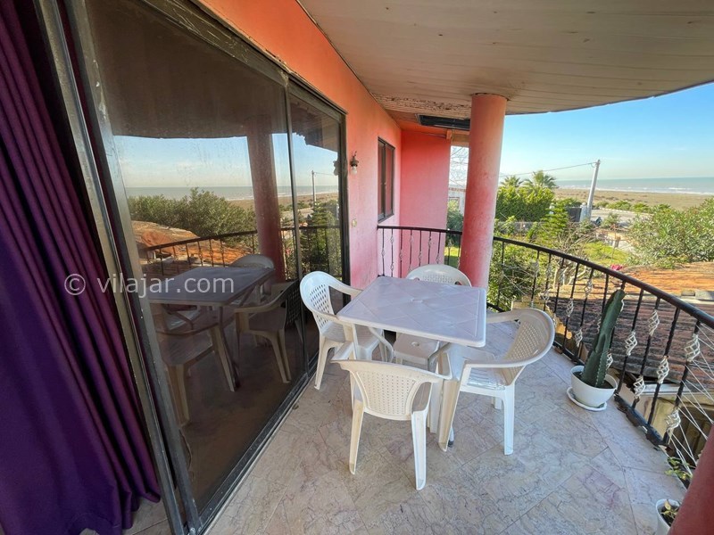 عکس شماره 790723 - اجاره ویلا ساحلی در نور - بالکن