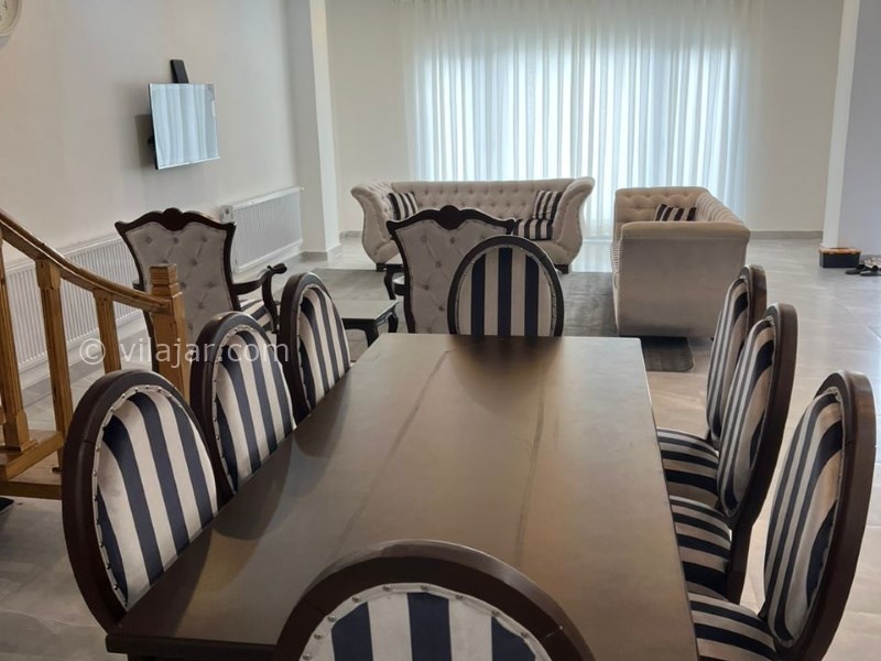 عکس شماره 792888 - ویلا در سرخرود با استخر سرپوشیده - میز ناهار خوری هفت نفره