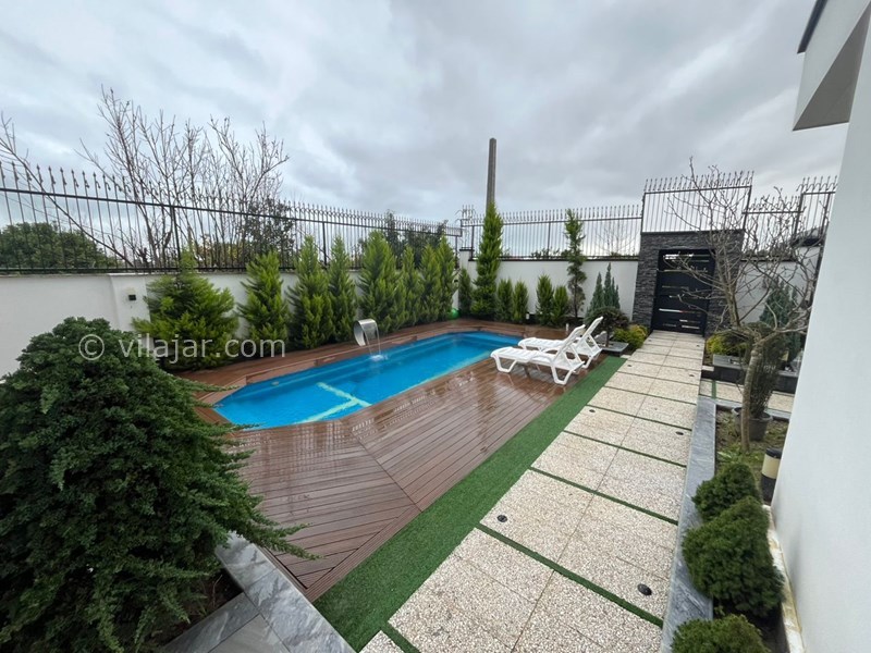 عکس شماره 795455 - ویلا استخرروباز مدرن با جکوزی نوشهر - 