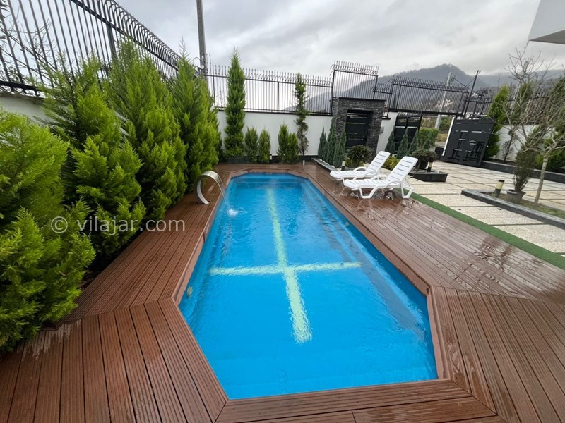 عکس شماره 795457 - ویلا استخرروباز مدرن با جکوزی نوشهر - 