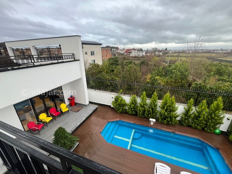 عکس شماره 795507 - ویلا استخرروباز مدرن با جکوزی نوشهر - 